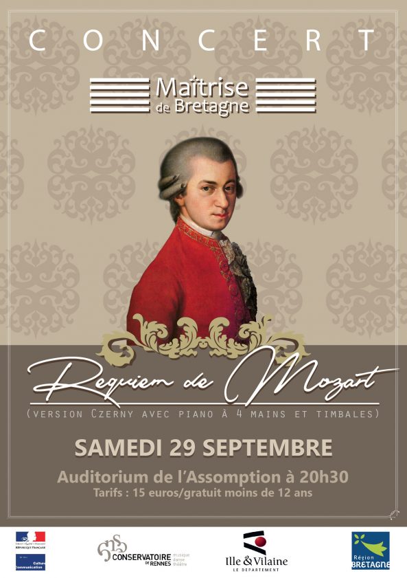 Lire la suite à propos de l’article CONCERT —  Concert de rentrée, Requiem de Mozart